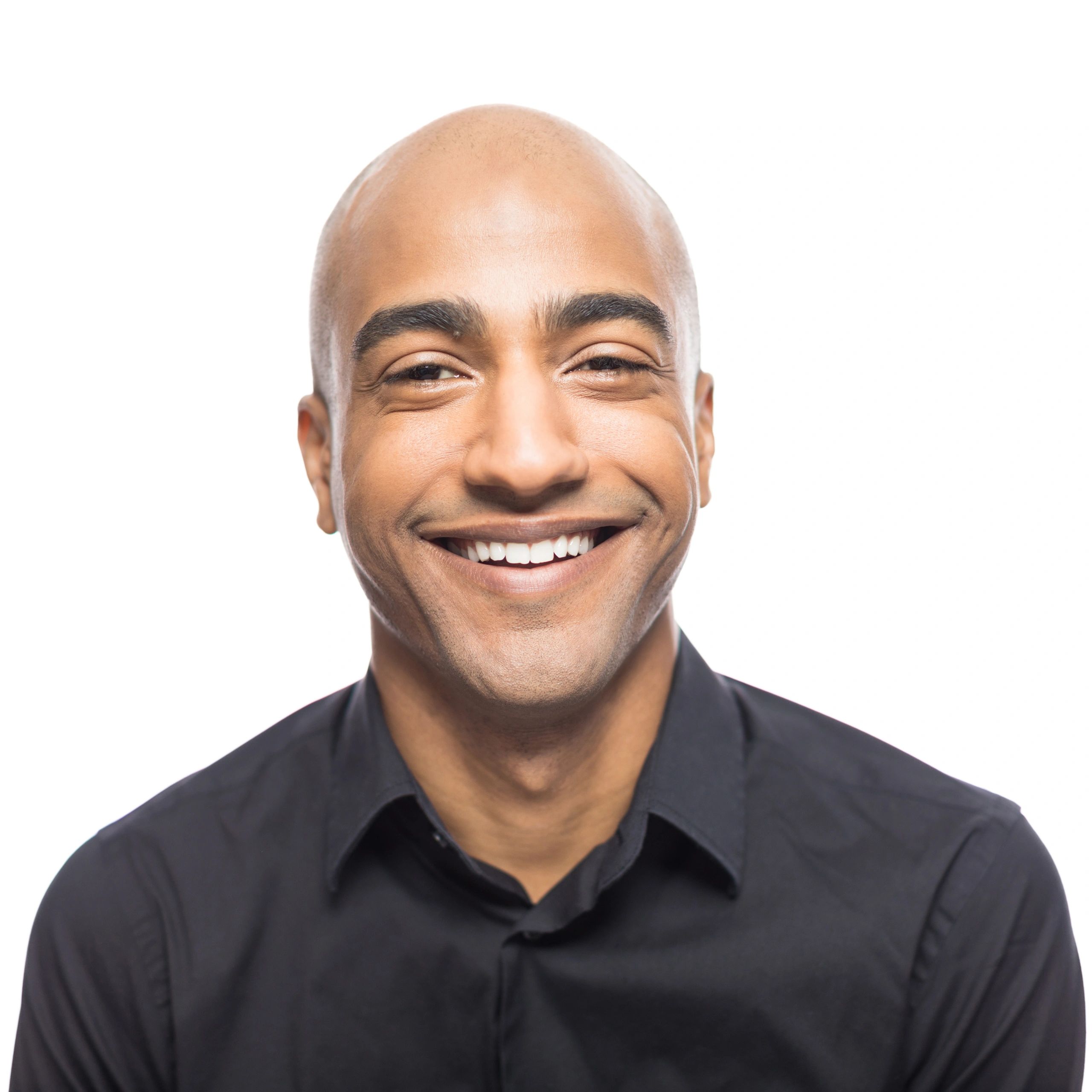 Headshot of a professional smiling